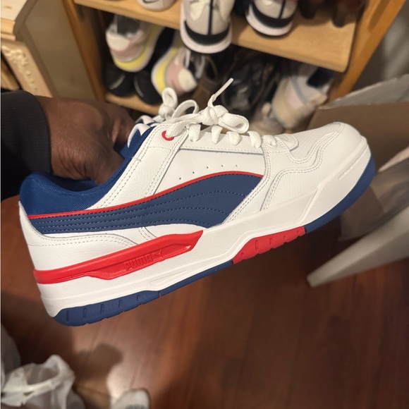 Men's Blue Rebound Retro Sneaker Size:10 - Picture 6 of 8